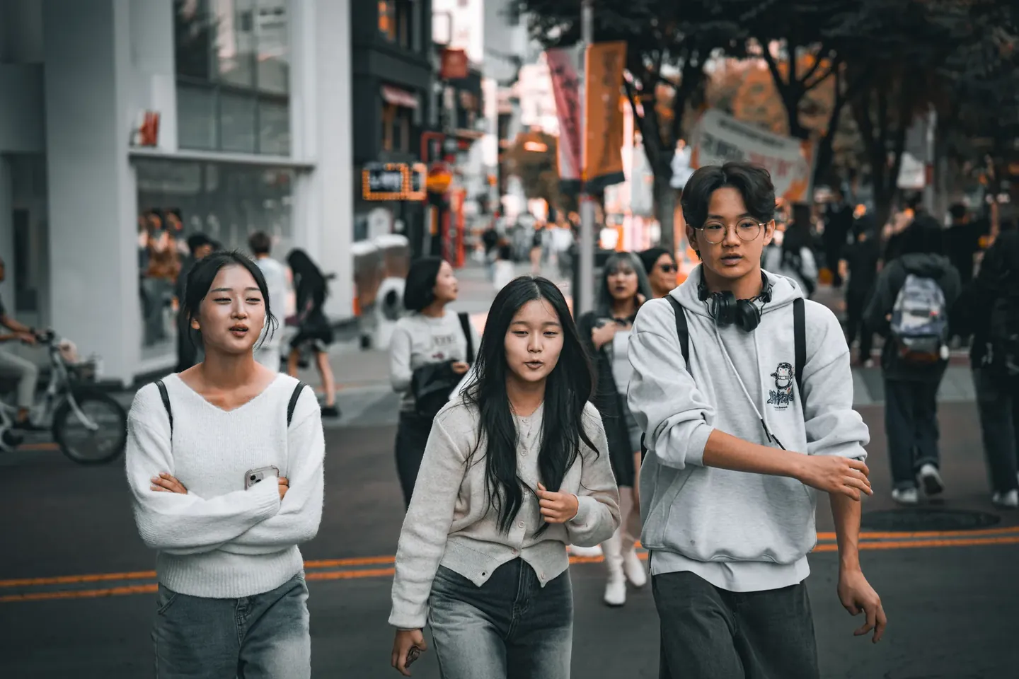 International student studying in South Korea